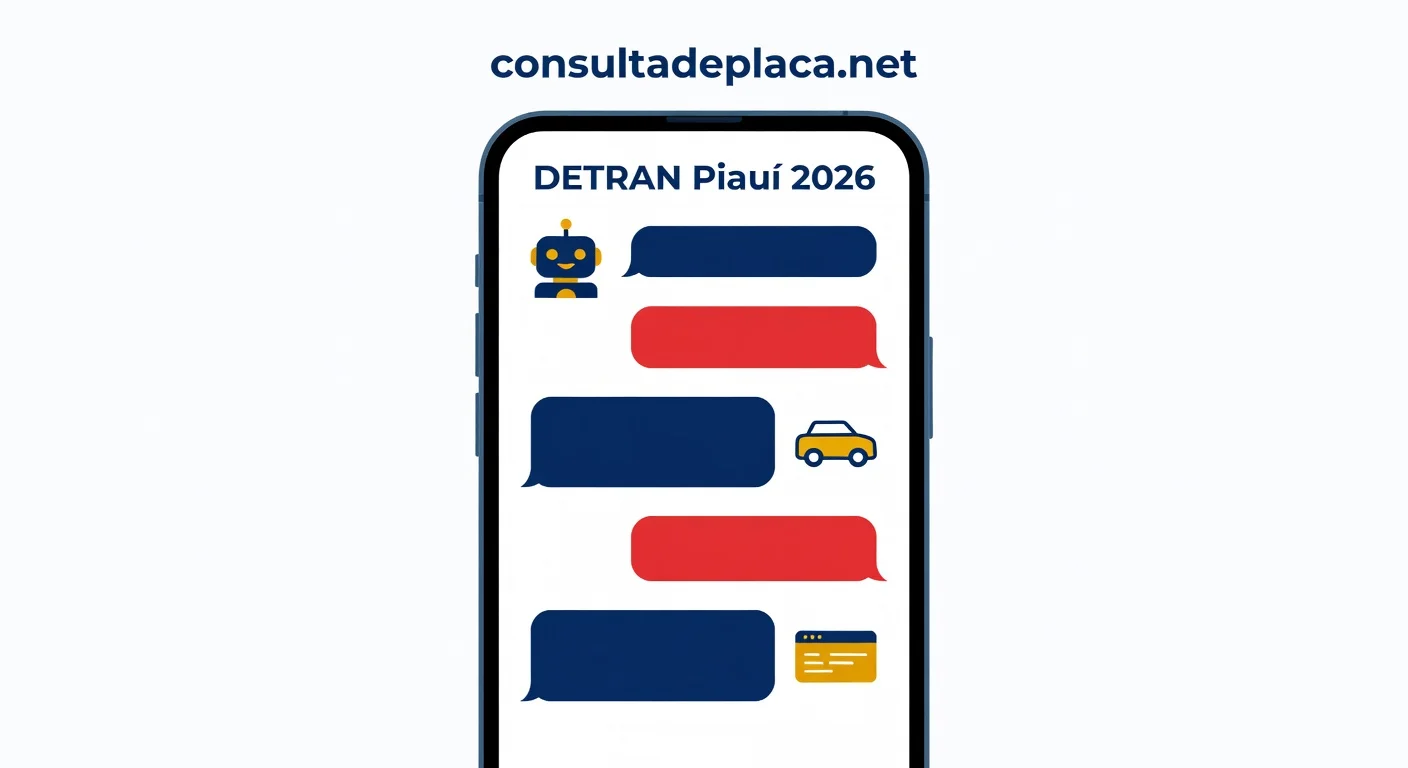 DETRAN Piauí no WhatsApp 2026: Número Oficial, Chatbot e Atendimento Digital