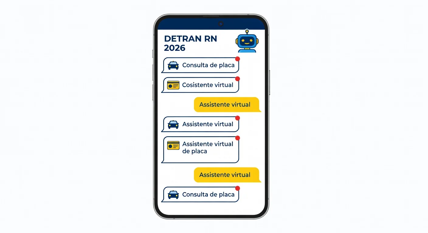DETRAN Rio Grande do Norte no WhatsApp 2026: Número Oficial, Chatbot e Atendimento Digital