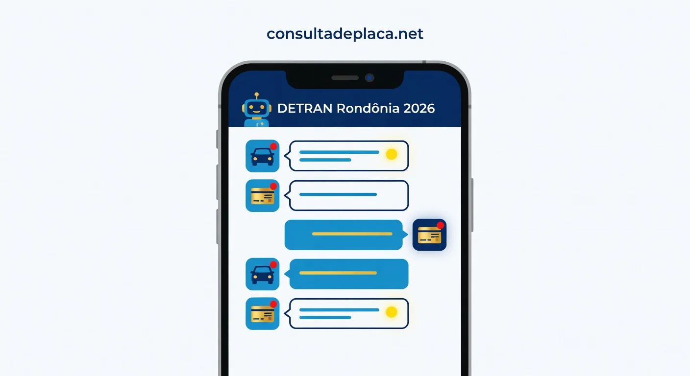DETRAN Rondônia no WhatsApp 2026: Número Oficial, Chatbot e Atendimento Digital