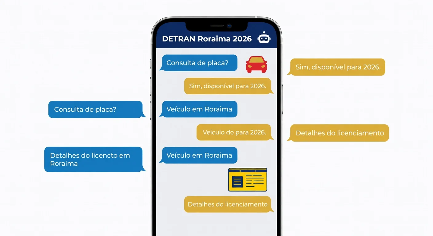 DETRAN Roraima no WhatsApp 2026: Número Oficial, Chatbot e Atendimento Digital