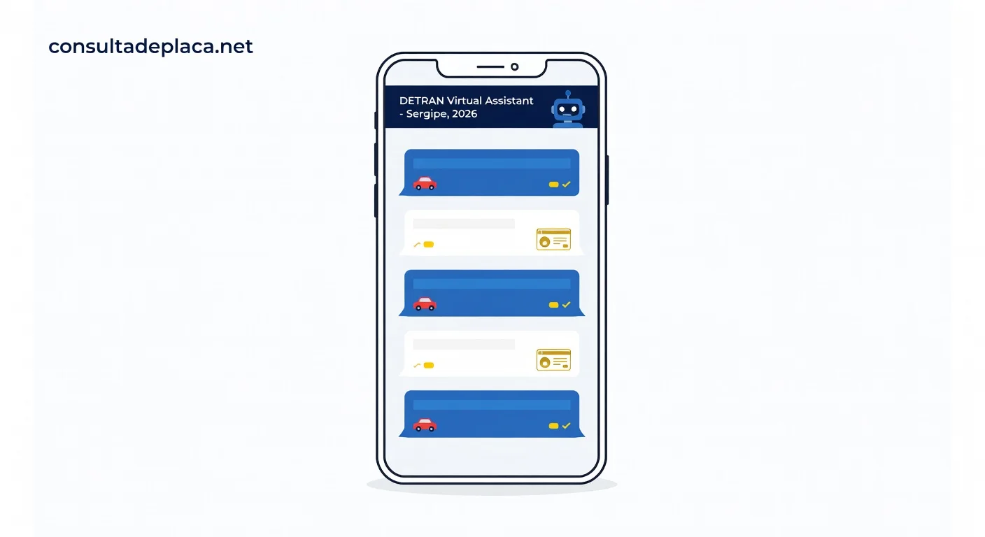 DETRAN Sergipe no WhatsApp 2026: Número Oficial, Chatbot e Atendimento Digital