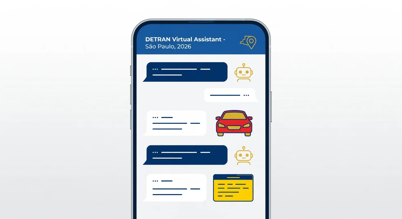DETRAN São Paulo no WhatsApp 2026: Número Oficial, Chatbot e Atendimento Digital