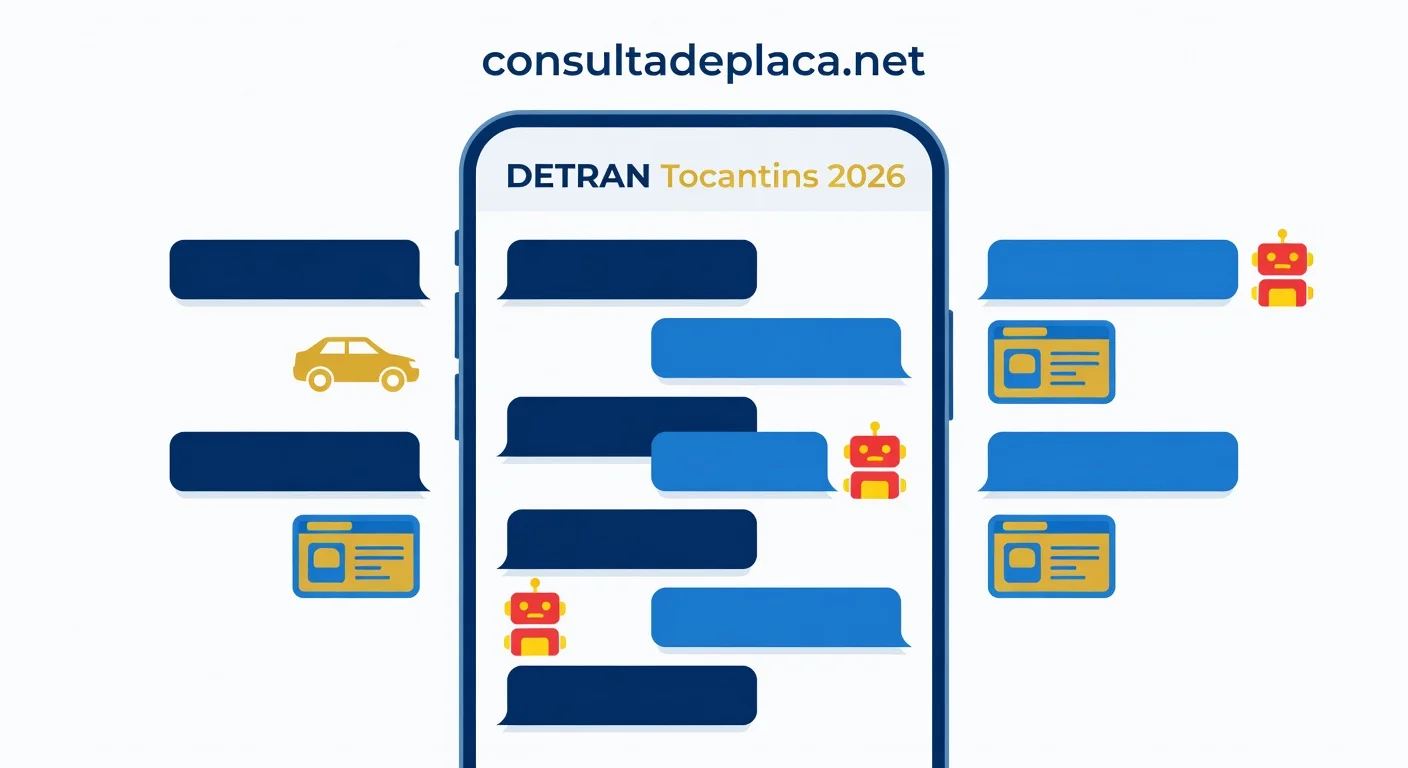 DETRAN Tocantins no WhatsApp 2026: Número Oficial, Chatbot e Atendimento Digital