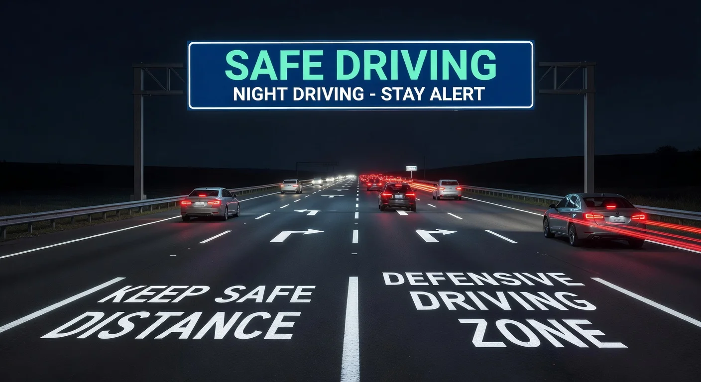 Dirigir à Noite: Dicas para Maior Segurança nas Estradas