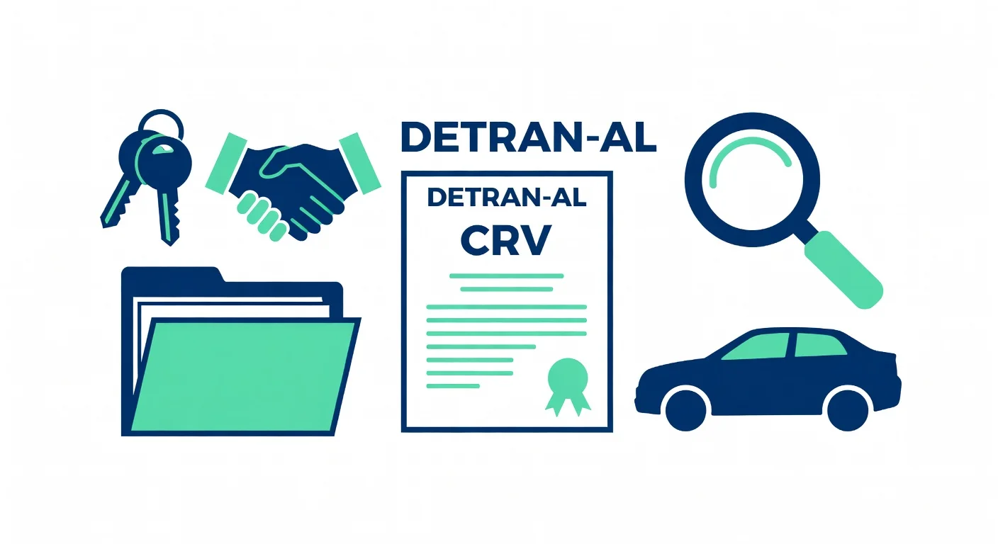 Documentos para Transferência de Veículo AL: Lista Completa DETRAN-AL 2026