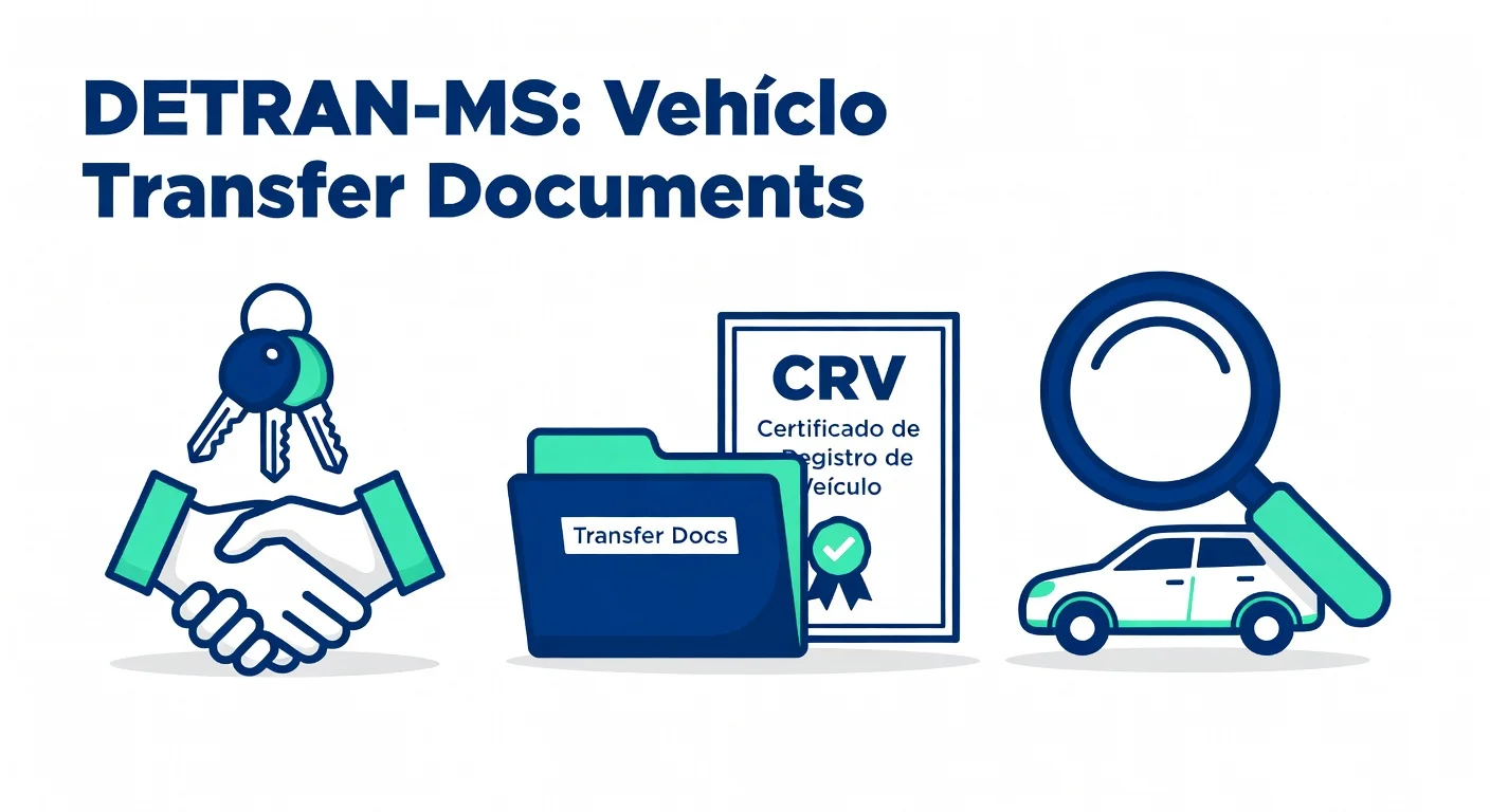 Documentos para Transferência de Veículo MS: Lista Completa DETRAN-MS 2026