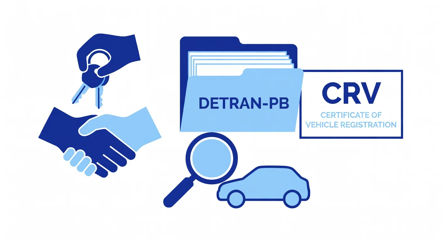 Documentos para Transferência de Veículo PB: Lista Completa DETRAN-PB 2026