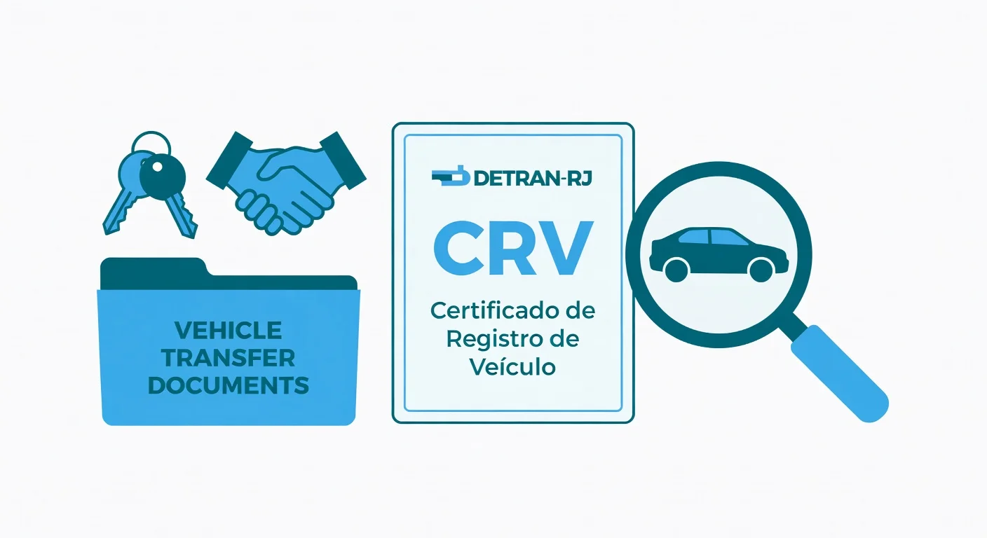 Documentos para Transferência de Veículo RJ: Lista Completa DETRAN-RJ 2026