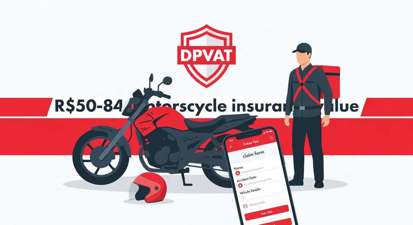 DPVAT de moto 2026: valor, cobertura e como solicitar indenização
