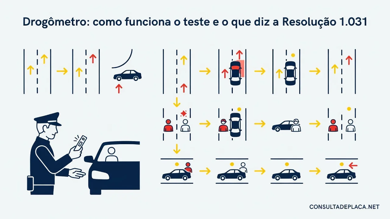 Drogômetro: como funciona o teste e o que diz a Resolução 1.031