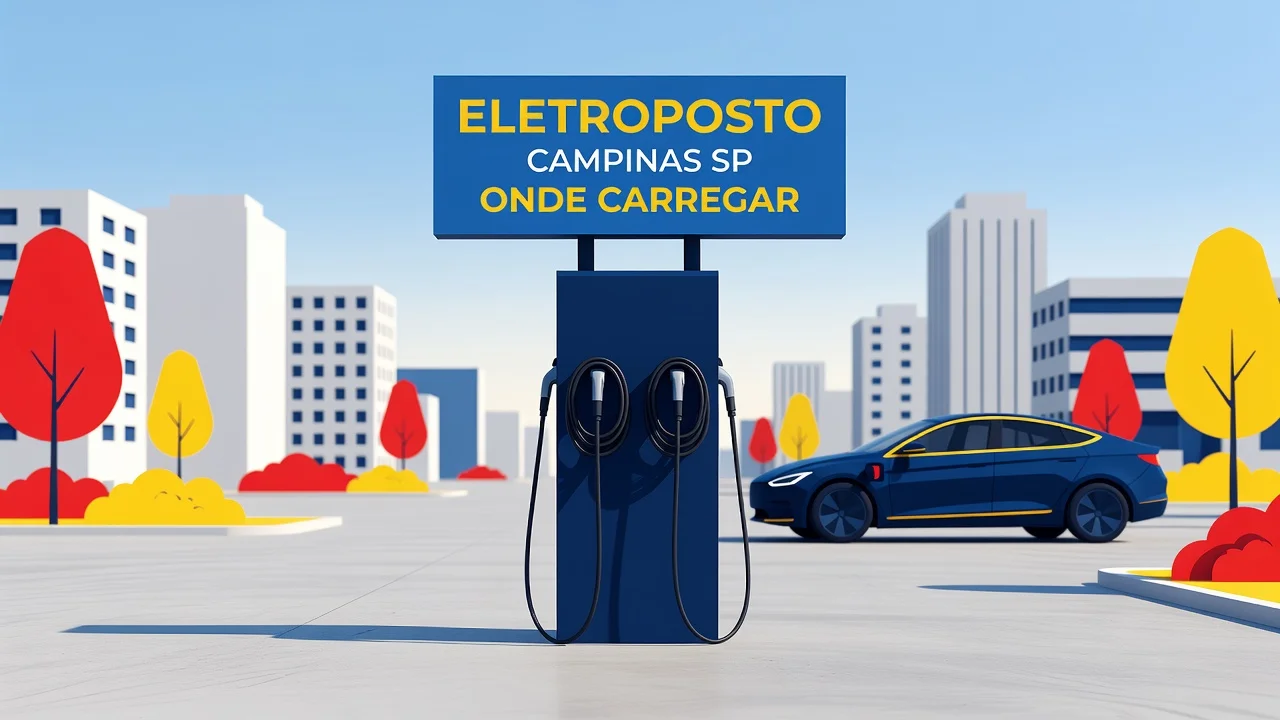 Eletroposto Campinas SP Onde Carregar