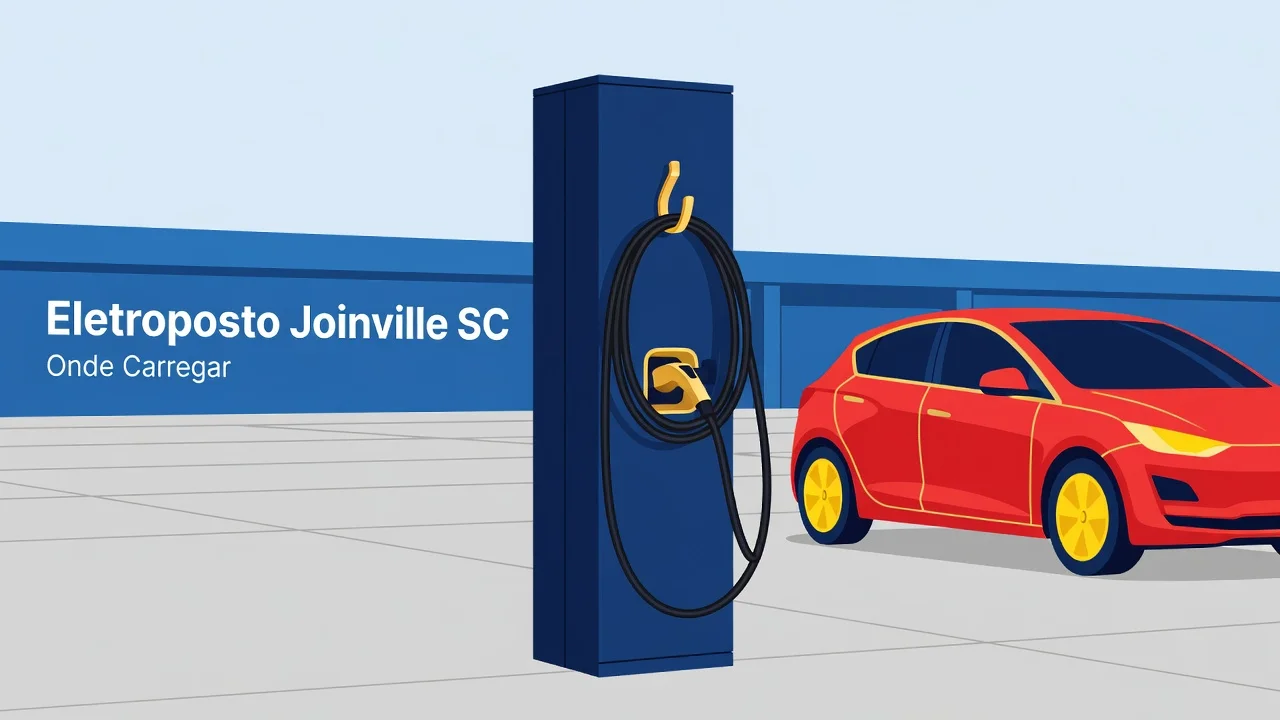 Eletroposto Joinville SC Onde Carregar