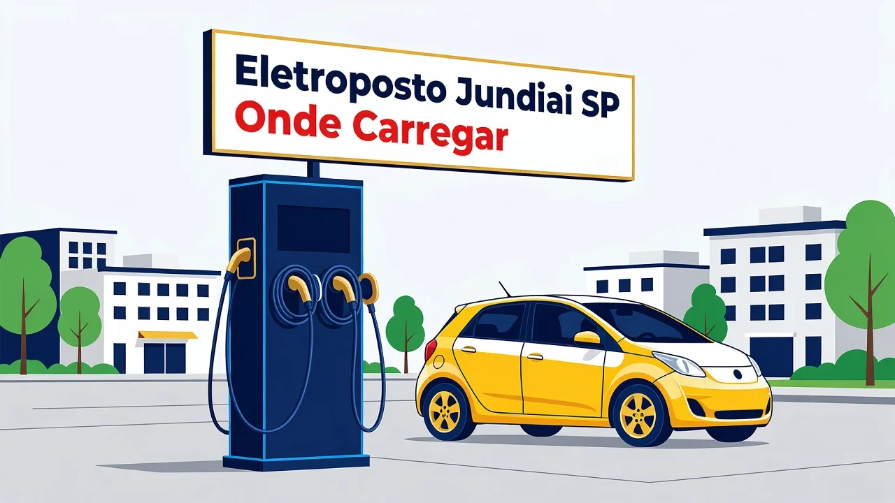 Eletroposto Jundiai SP Onde Carregar