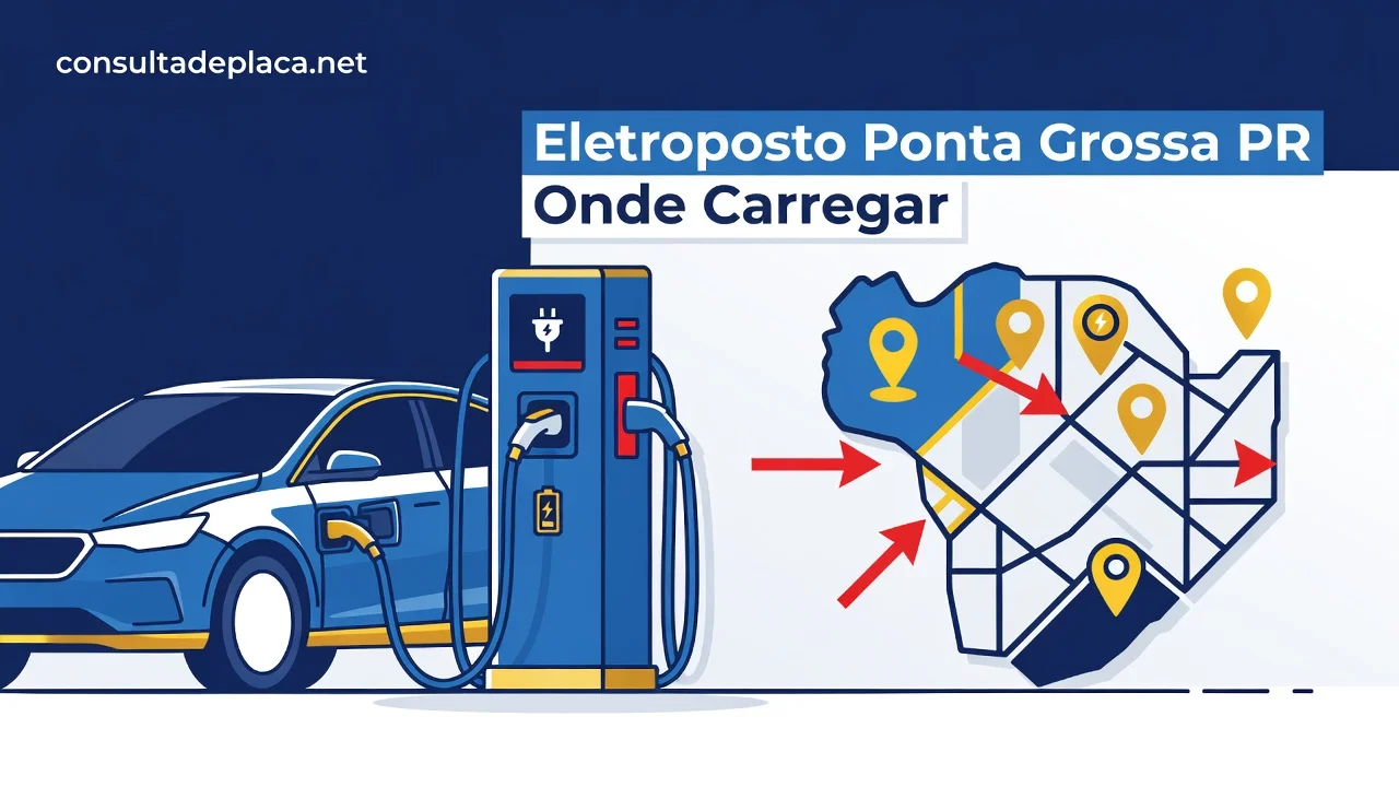 Eletroposto Ponta Grossa PR Onde Carregar