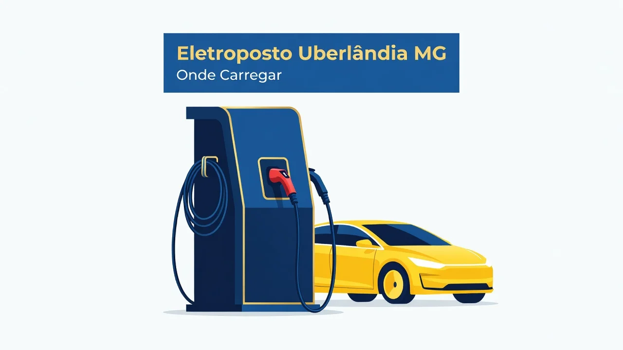 Eletroposto Uberlandia MG Onde Carregar