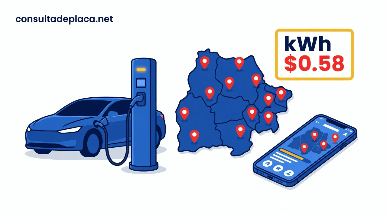 Eletropostos Goiás 2026: Mapa de Recarga, Redes e Preço do kWh
