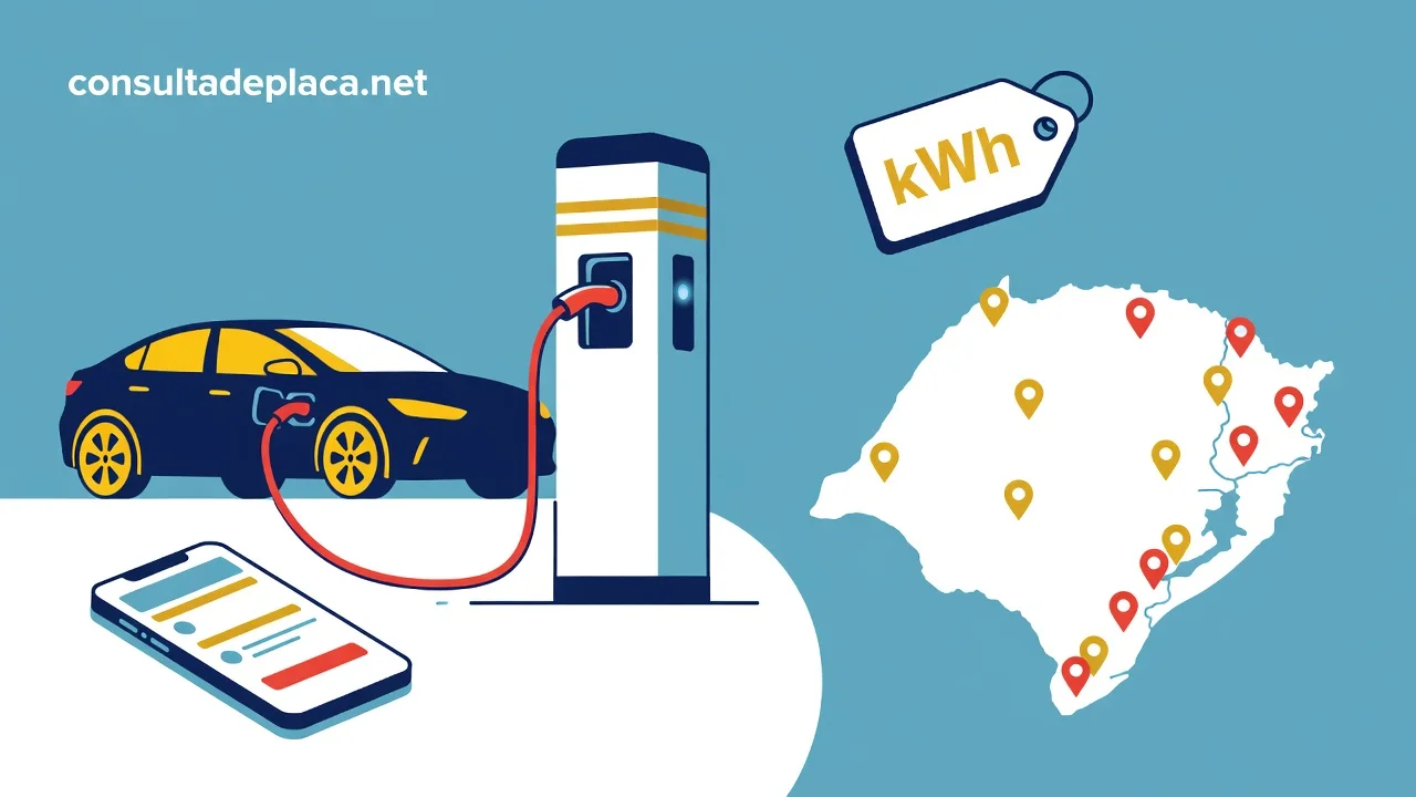 Eletropostos Mato Grosso do Sul 2026: Mapa de Recarga, Redes e Preço do kWh