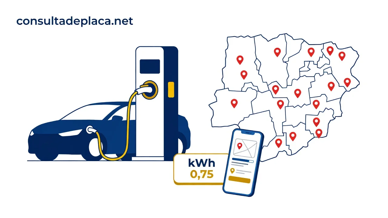 Eletropostos Mato Grosso 2026: Mapa de Recarga, Redes e Preço do kWh