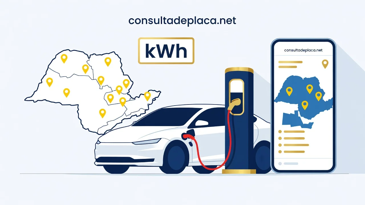 Eletropostos São Paulo 2026: Mapa de Recarga, Redes e Preço do kWh