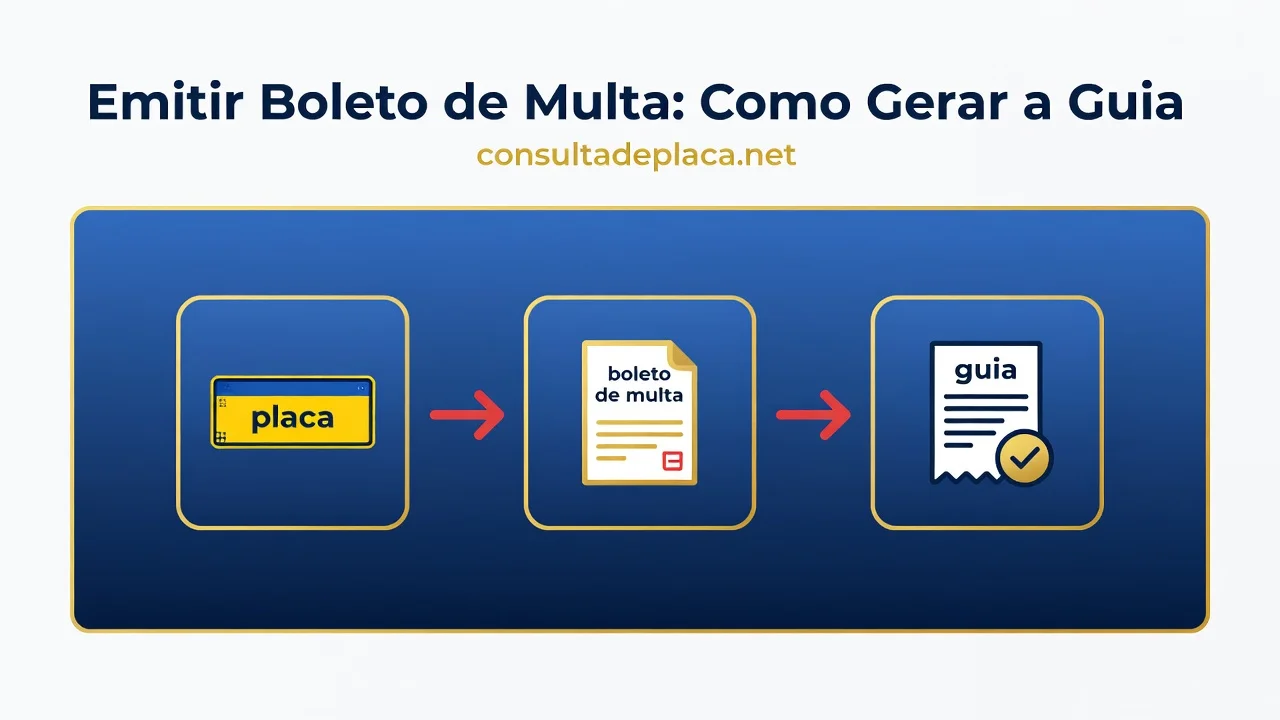 Emitir Boleto de Multa: Como Gerar a Guia