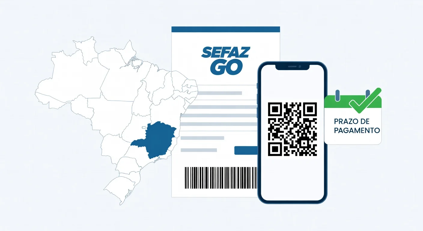 Como emitir boleto IPVA Goiás 2026: passo a passo SEFAZ-GO