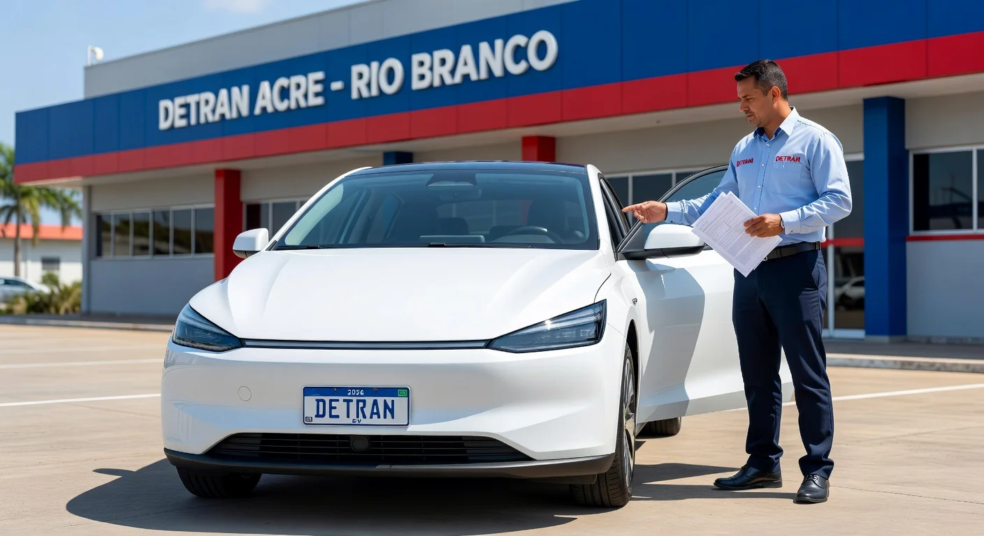Emplacamento de Carro Elétrico em Acre 2026: Custo