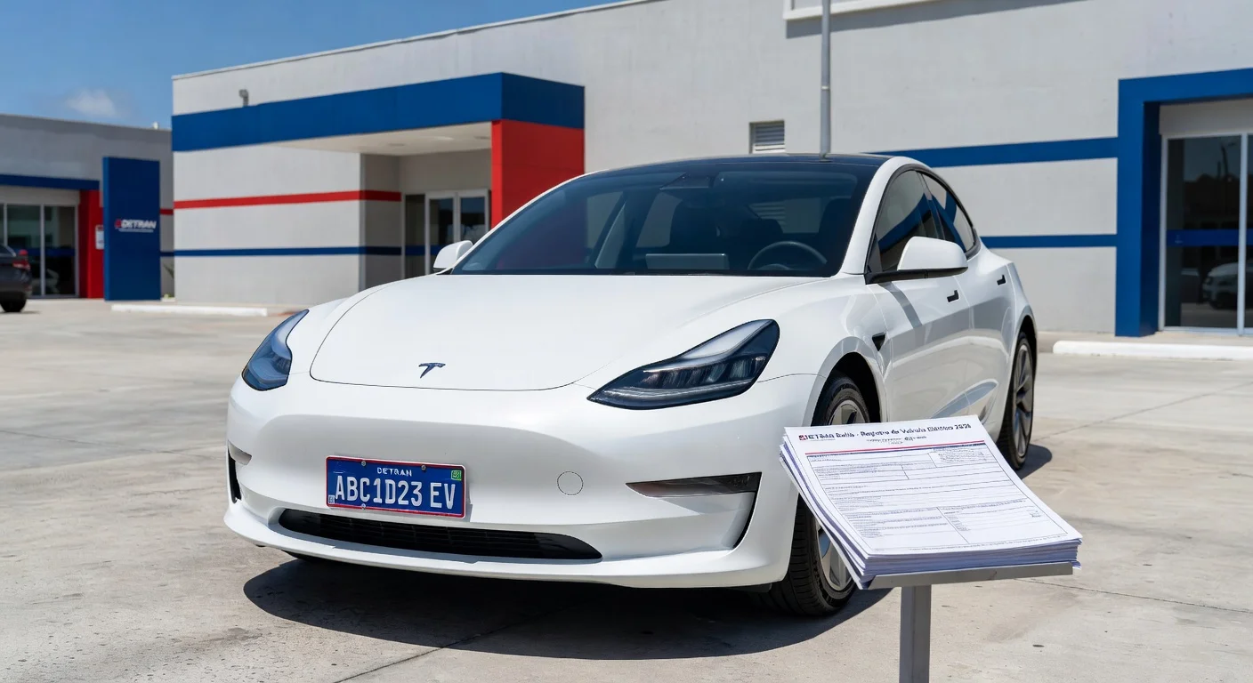Emplacamento de Carro Elétrico em Bahia 2026: Custo