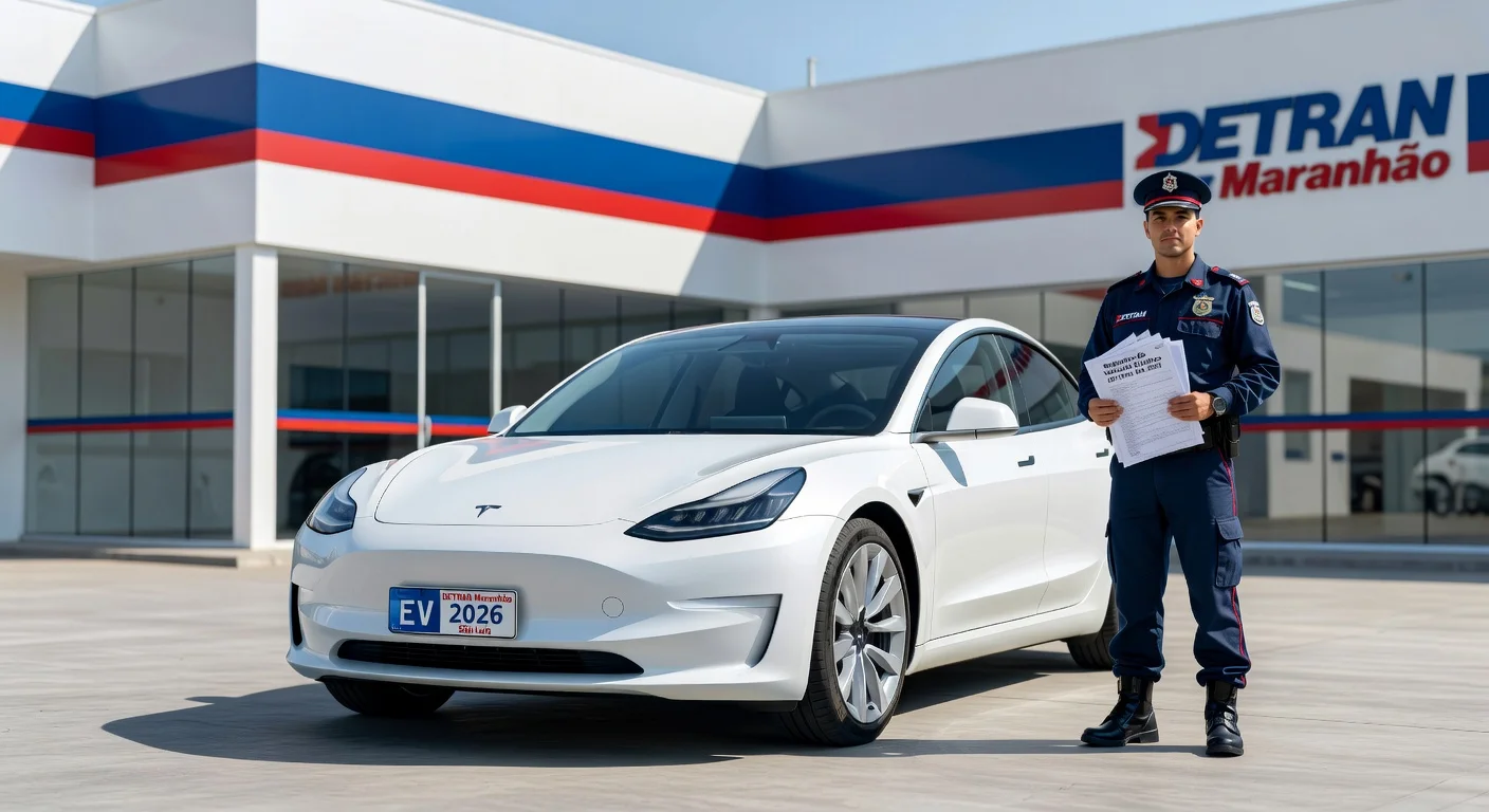 Emplacamento de Carro Elétrico em Maranhão 2026: Custo