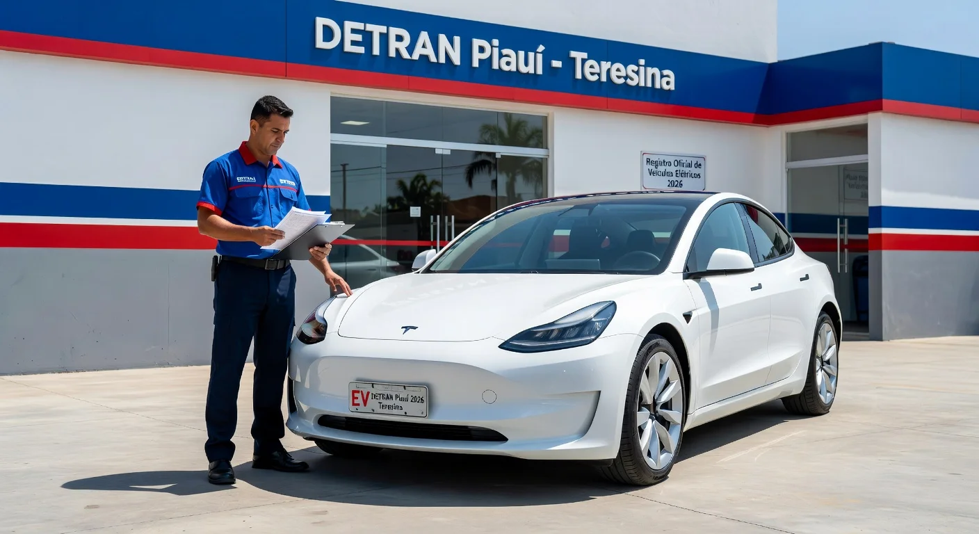 Emplacamento de Carro Elétrico em Piauí 2026: Custo