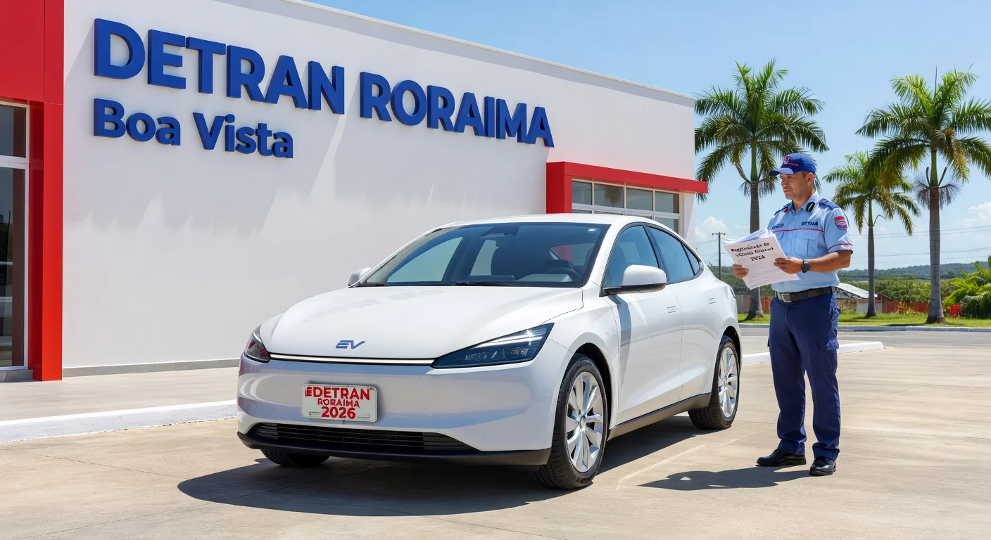 Emplacamento de Carro Elétrico em Roraima 2026: Custo