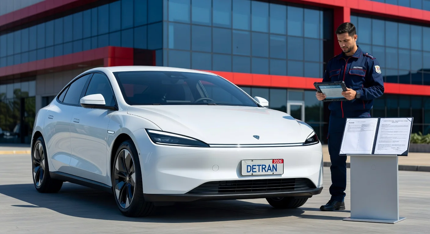 Emplacamento de Carro Elétrico em Tocantins 2026: Custo