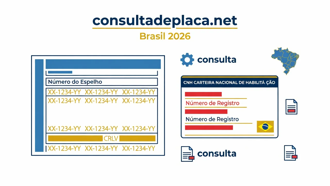 Espelho da CNH 2026: o que é e onde fica o número