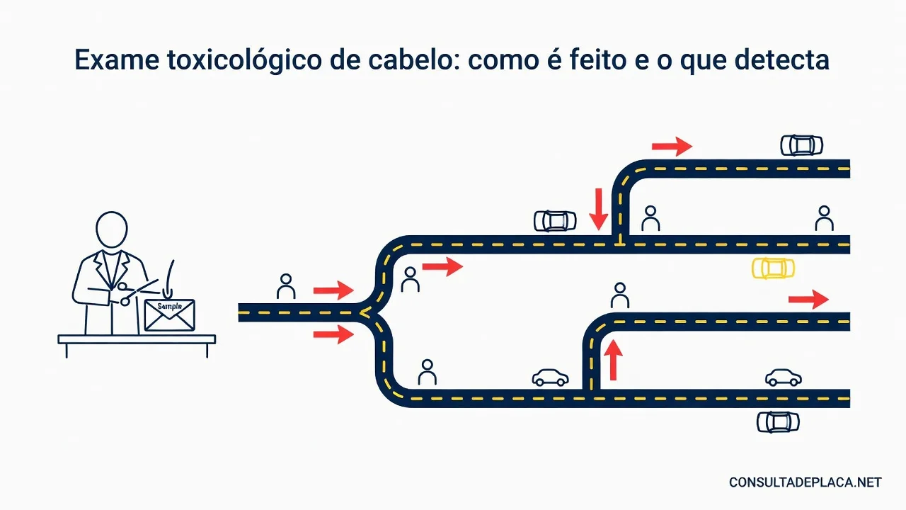 Exame toxicológico de cabelo: como é feito e o que detecta