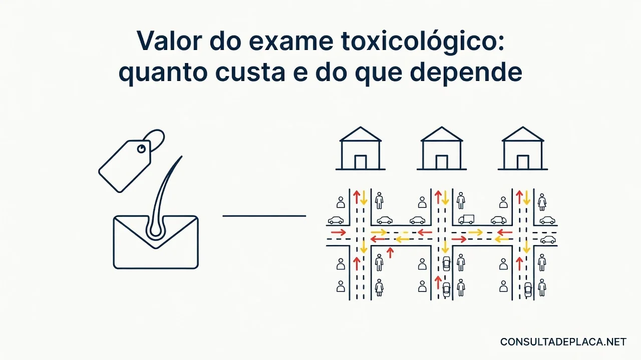 Valor do exame toxicológico: quanto custa e do que depende