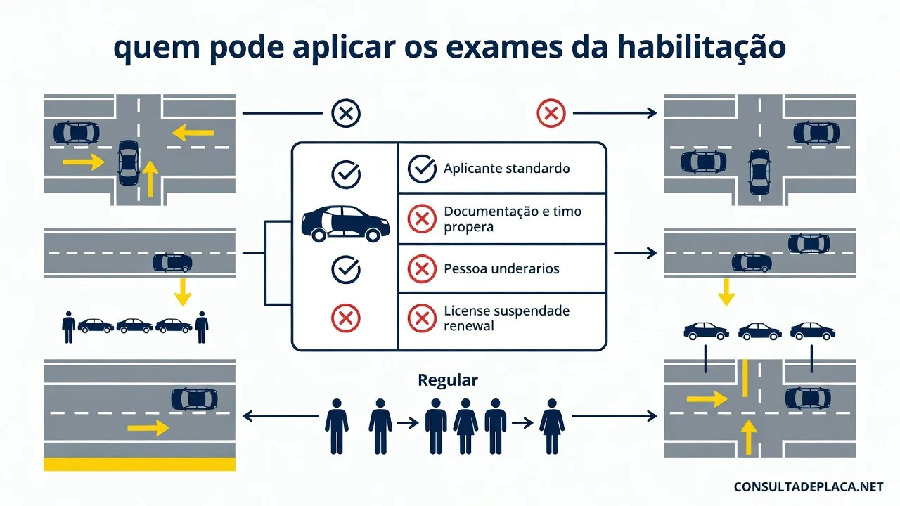 Artigo 148 do CTB: quem pode aplicar os exames da habilitacao