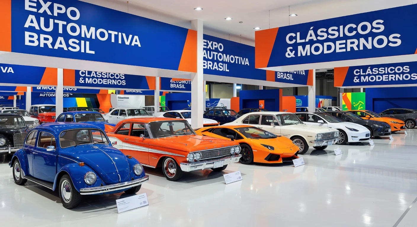 Melhores Feiras de Carros no Brasil: Onde Ver Modelos Incríveis