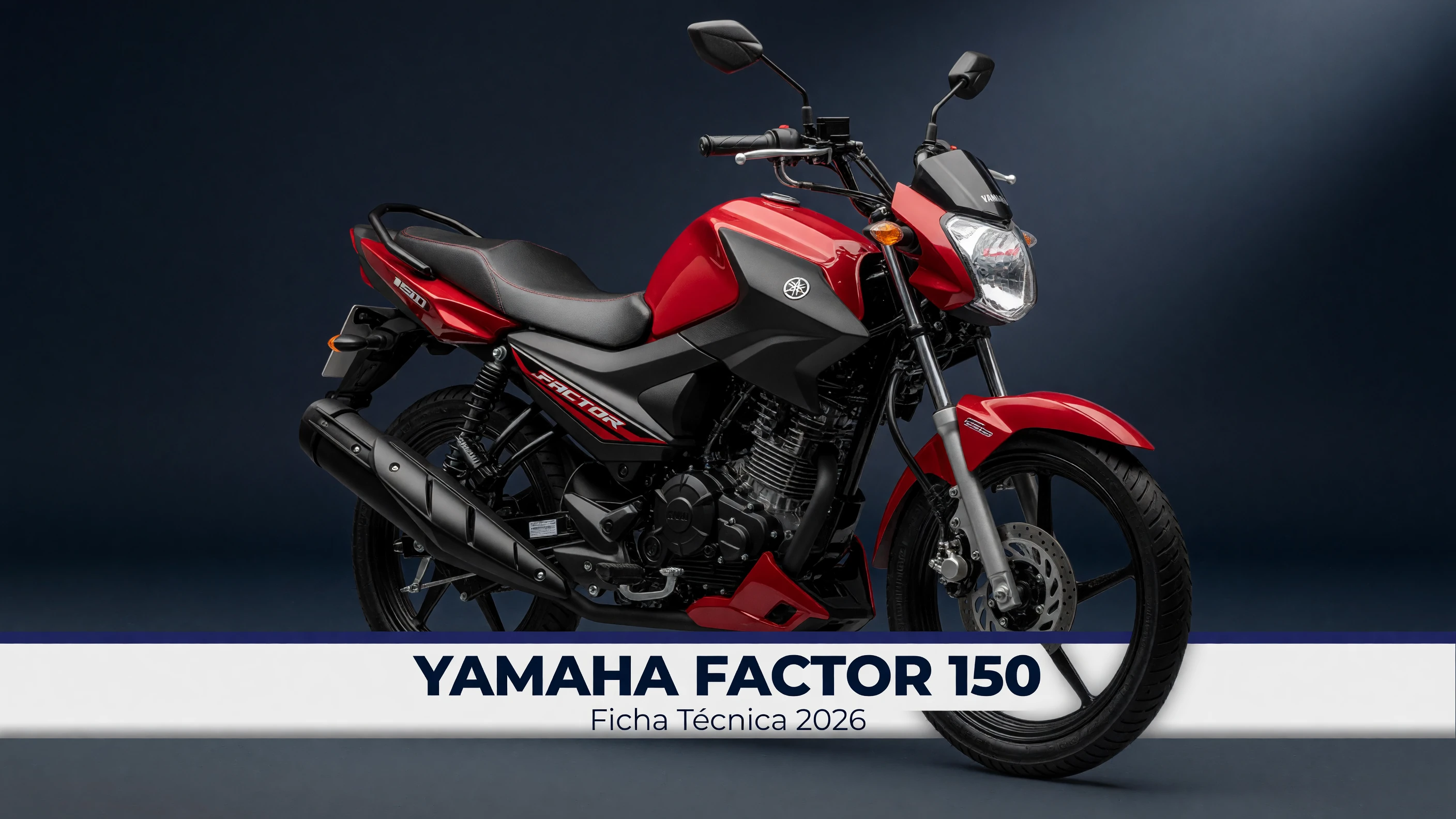 Ficha Técnica Yamaha Factor 150 2026: Motor Flex e Consumo