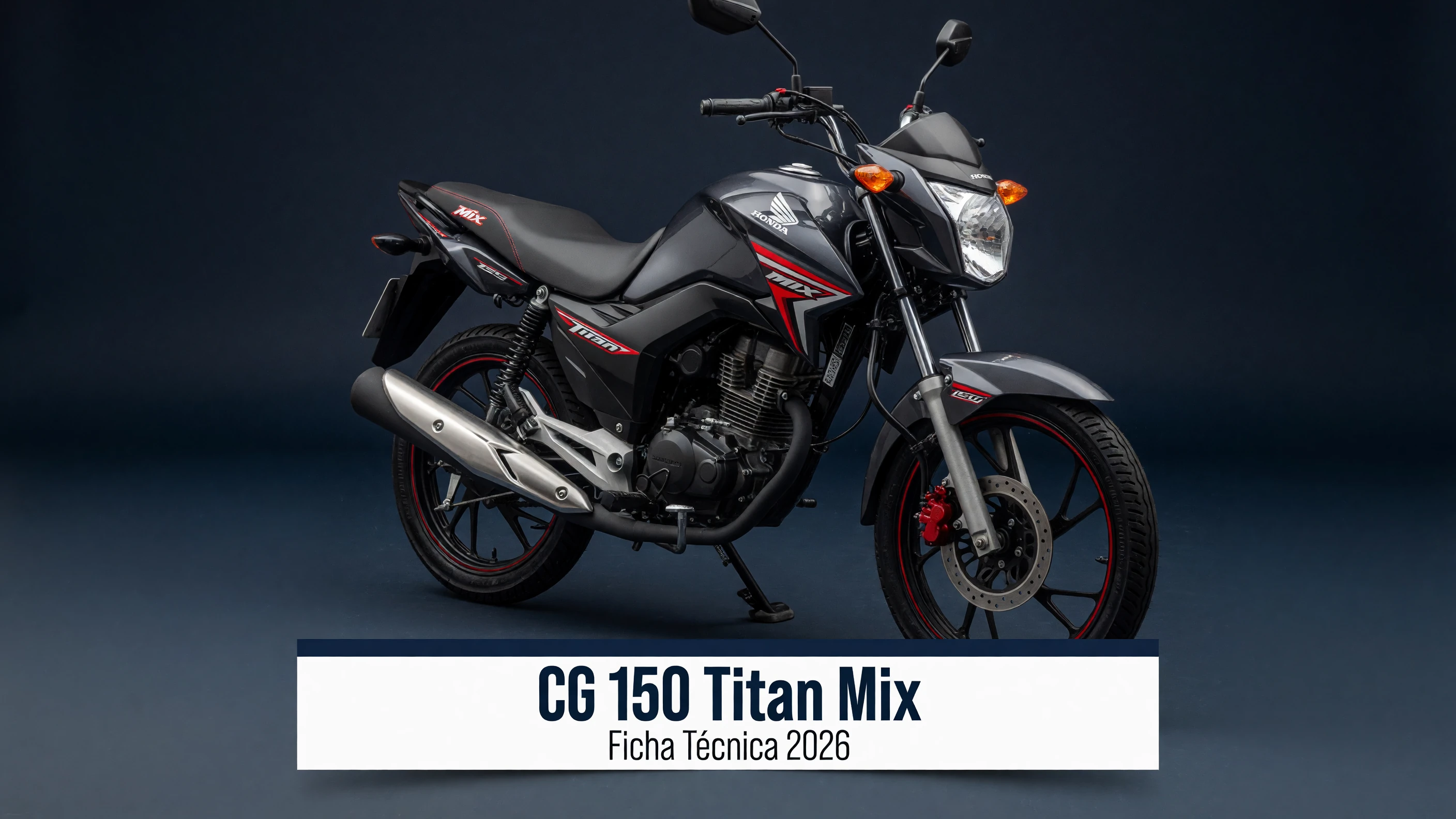 Ficha Técnica CG 150 Titan Mix 2026: A Primeira Moto Flex