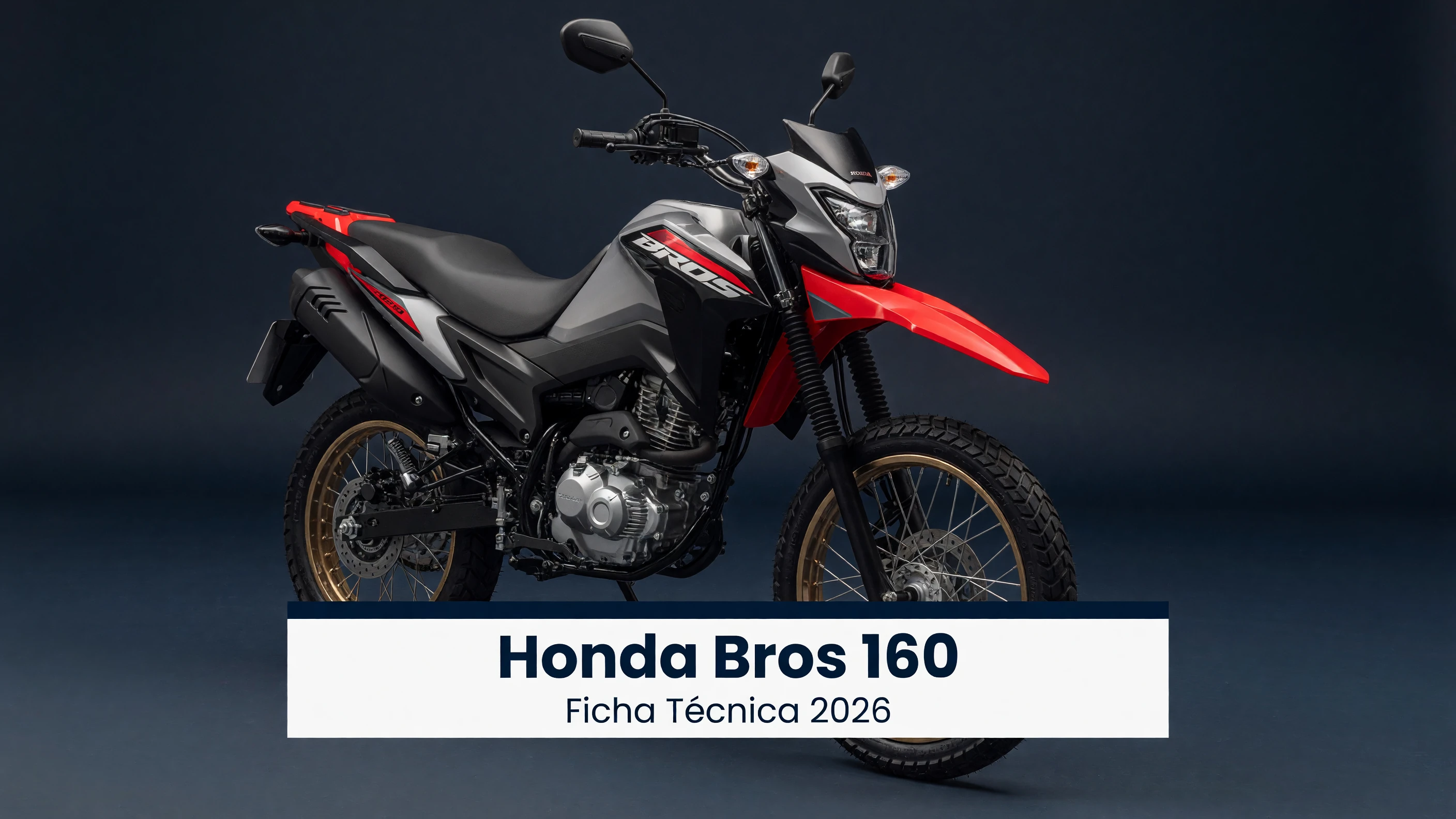 Ficha Técnica Honda Bros 160 2026: Motor e Consumo
