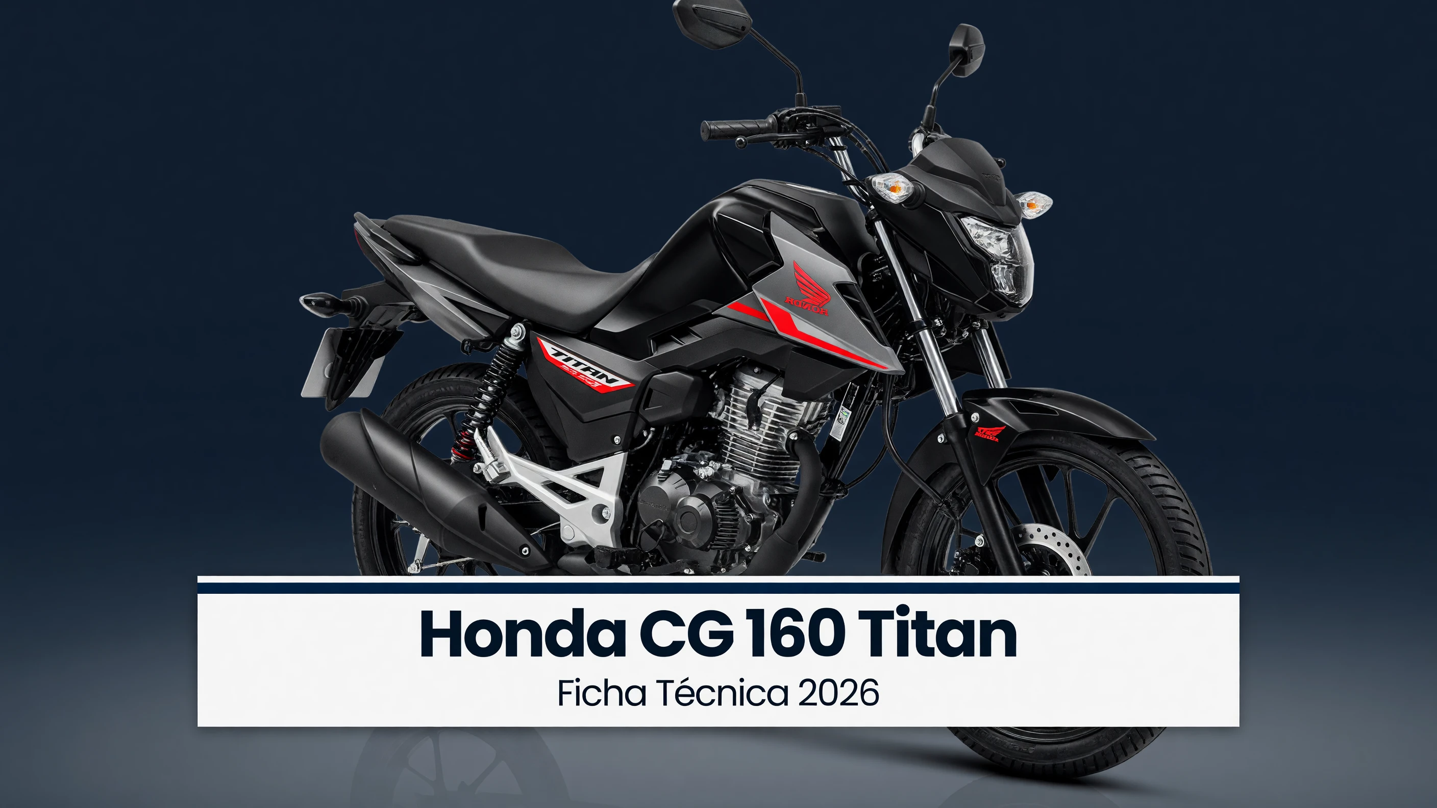 Ficha Técnica Honda CG 160 Titan 2026: Specs e Consumo