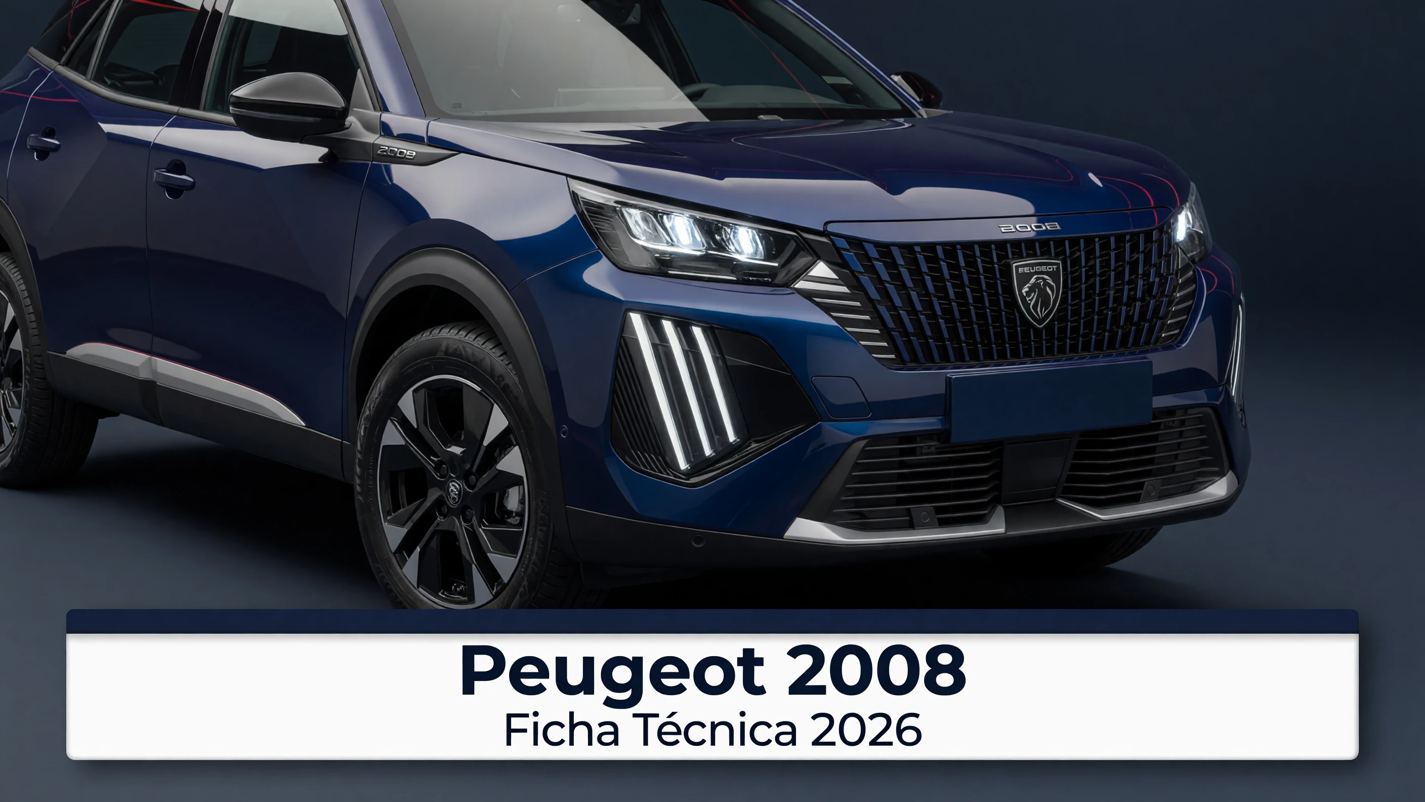 Ficha Tecnica Peugeot 2008: Motor, Potencia, Consumo e Versoes 2026
