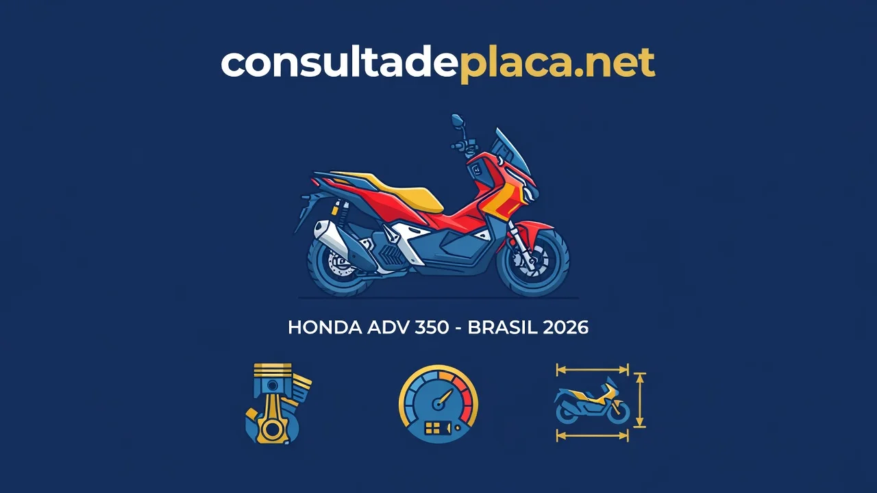 Ficha Técnica ADV 2026: Motor, Consumo, Freios e Specs