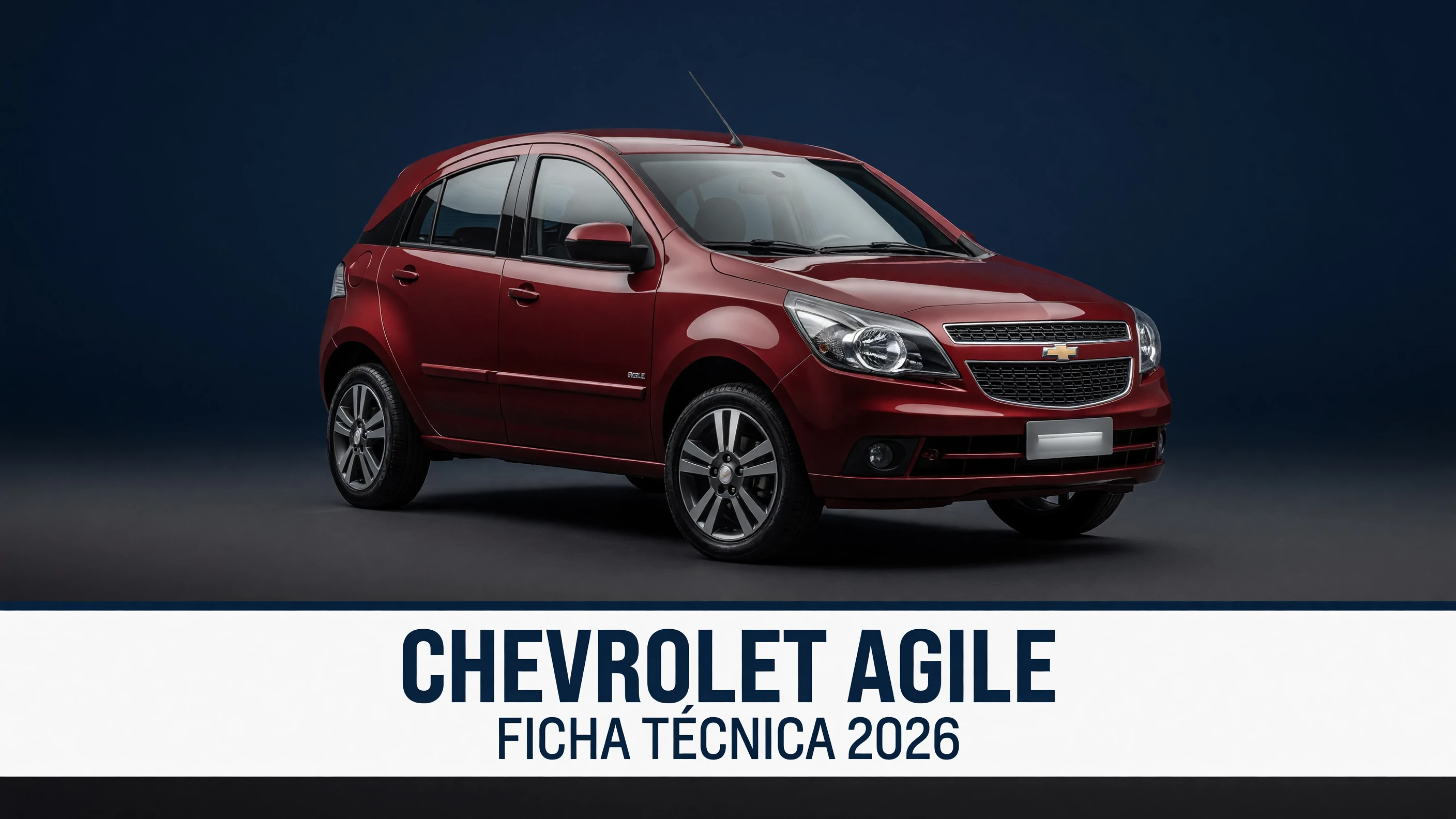 Ficha Técnica Chevrolet Agile 2026: Motor 1.4, Consumo e Medidas