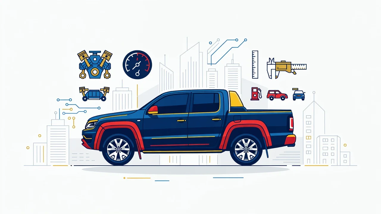 Ficha Técnica Amarok V6 2026: Motor 3.0 TDI, Torque e Consumo