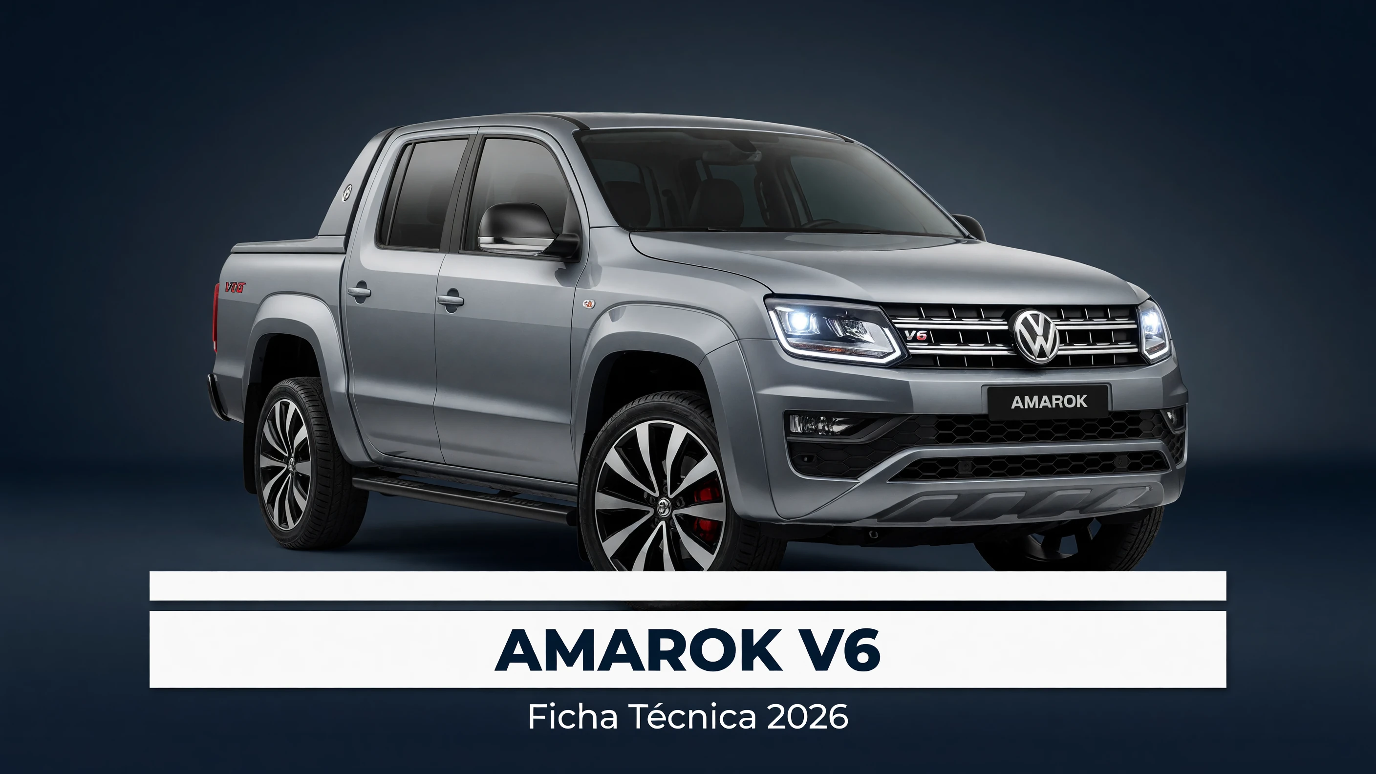Ficha Técnica Amarok V6 2026: Motor 3.0 TDI, Torque e Consumo