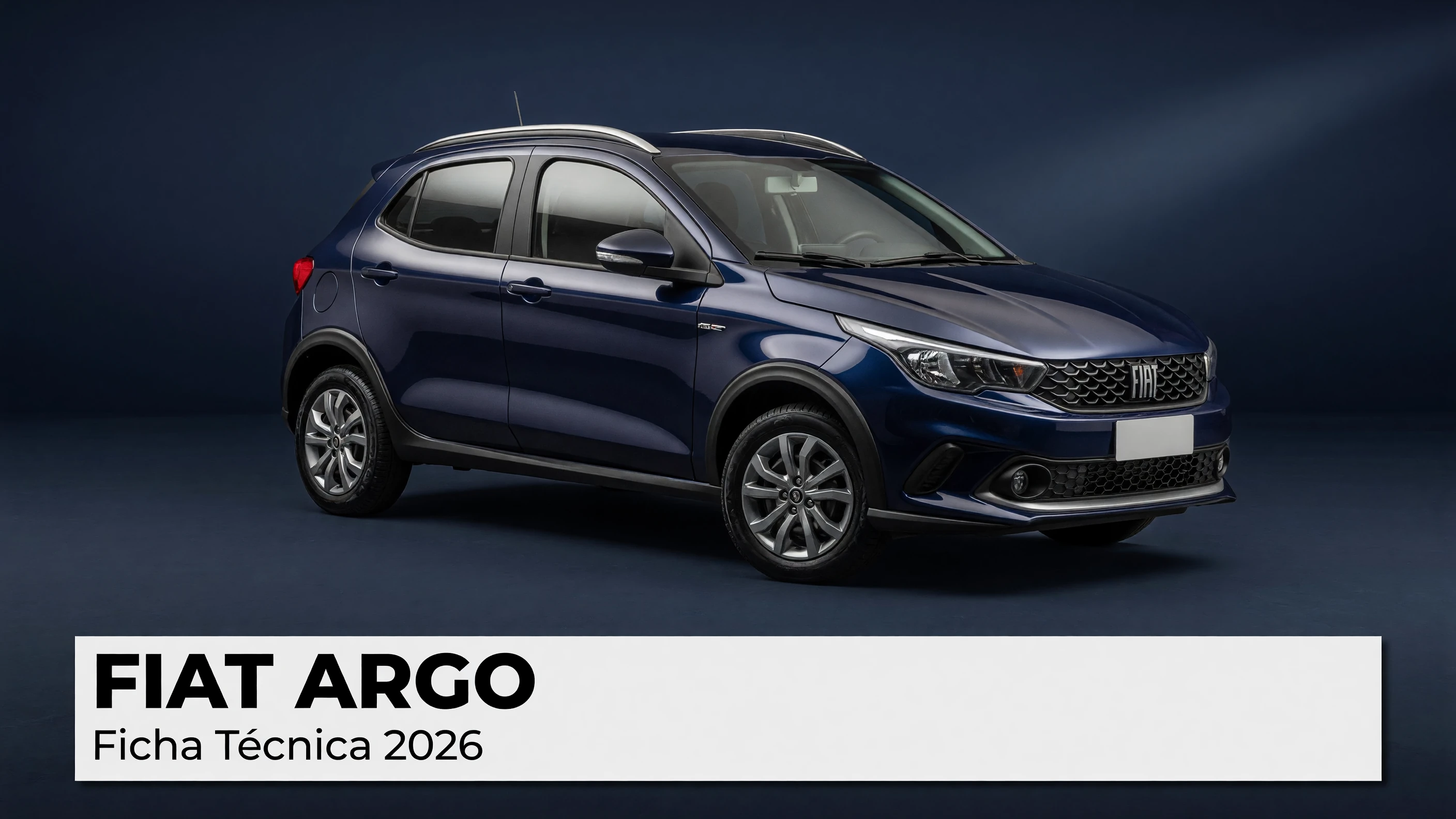 Ficha Técnica Fiat Argo 2026: Motores, Consumo e Dimensões