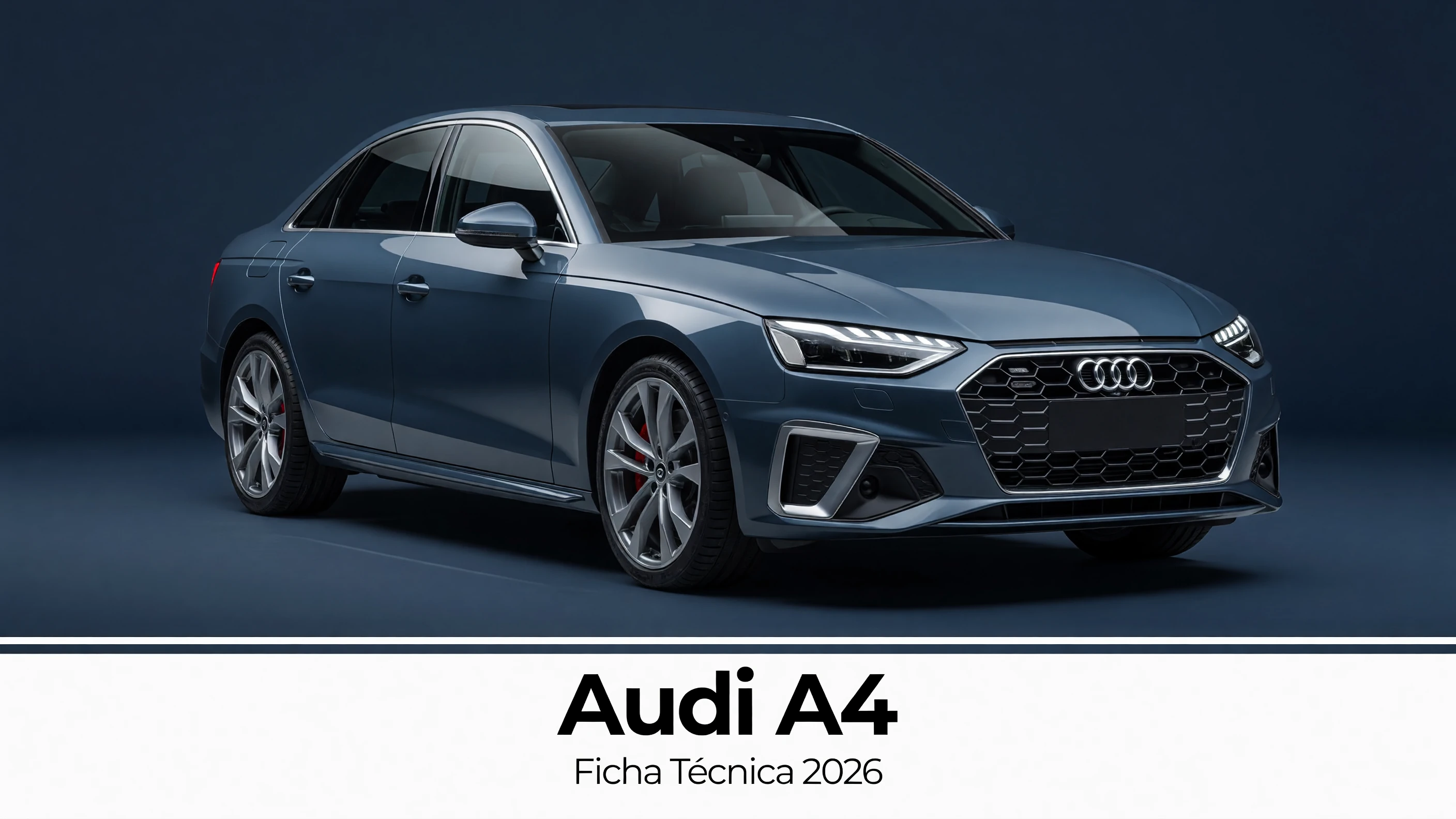 Ficha Tecnica Audi A4: Motor, Potencia, Consumo e Versoes 2026