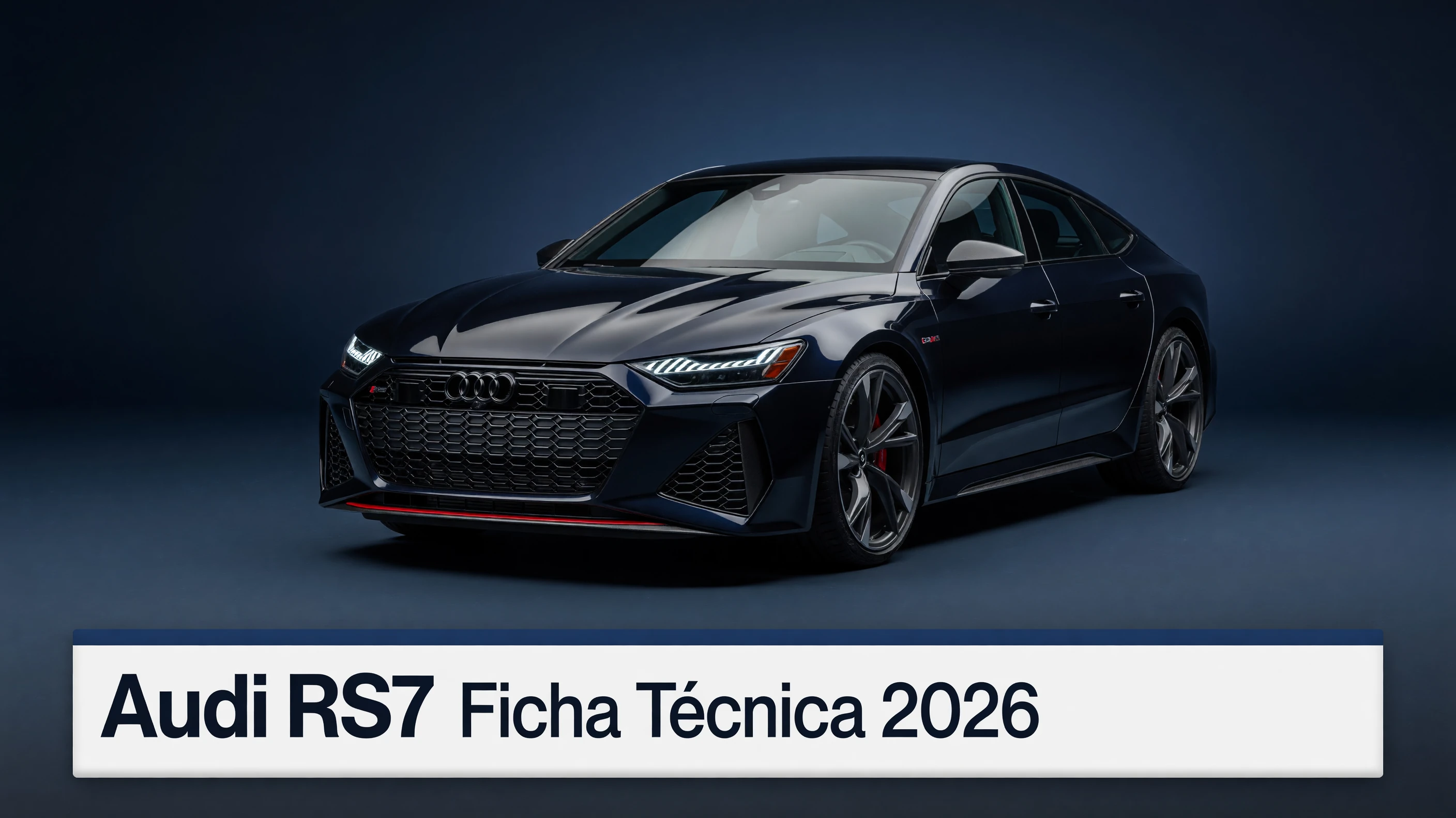 Ficha Tecnica Audi RS7: Motor, Potencia, Consumo e Versoes 2026