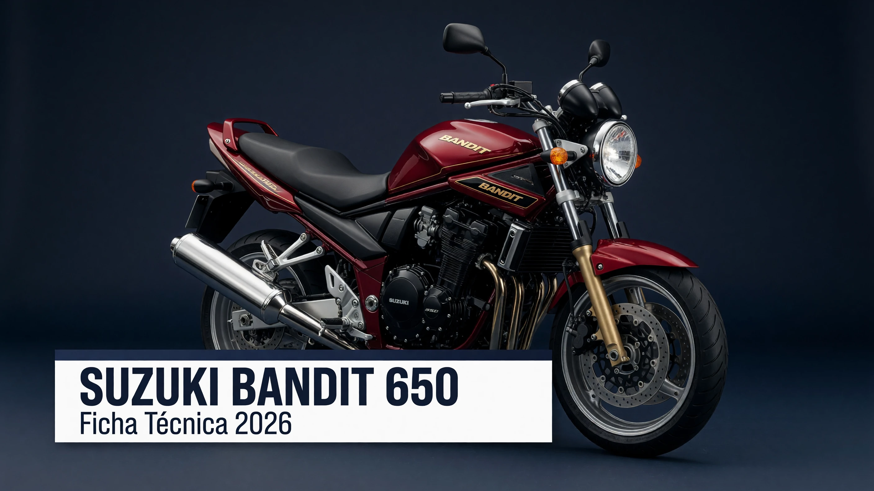 Ficha Tecnica Suzuki Bandit 650: Motor, Potencia, Consumo e Versoes 2026