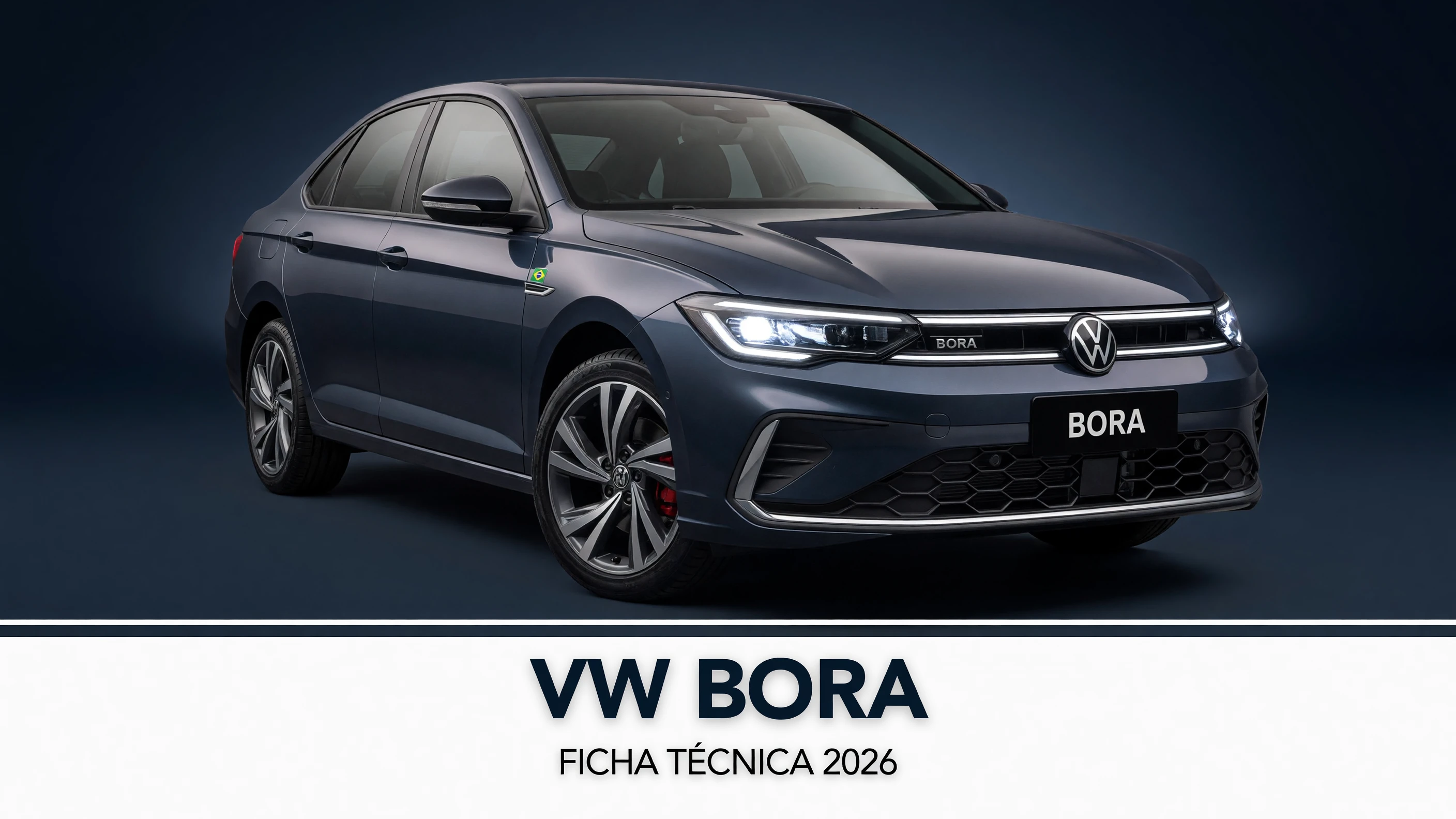 Ficha Técnica VW Bora 2026: Motor 2.0, Consumo e Desempenho